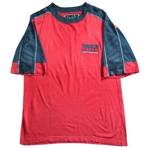 Vintage Diadora Light Your Fire T Shirt Lightweight T Shirt (Size L)